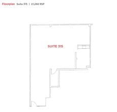 1860 El Camino Real, Burlingame, CA à louer Plan d’étage– Image 1 sur 1