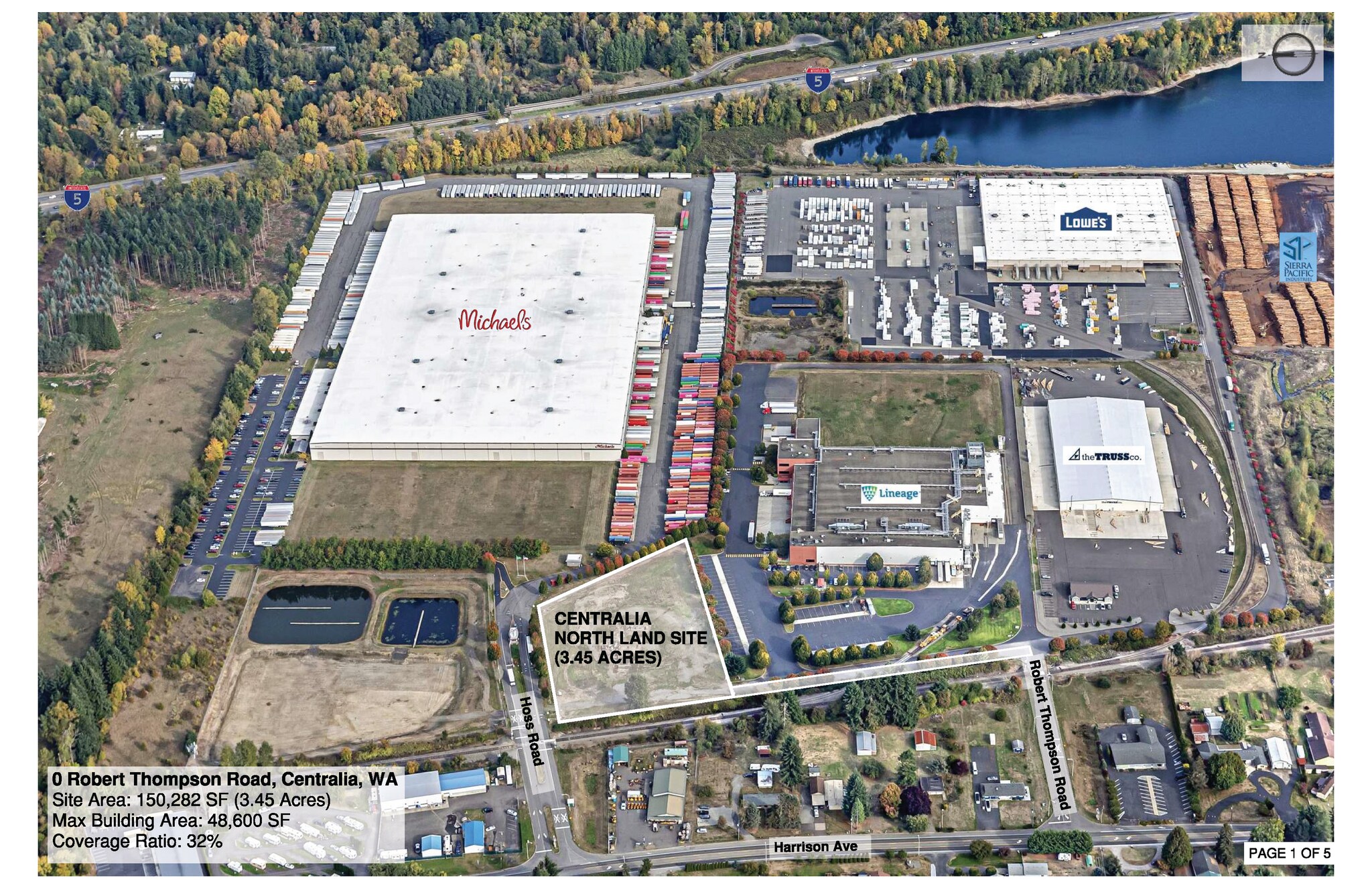 0 Robert Thompson Rd, Centralia, WA à vendre Photo de l’immeuble– Image 1 sur 4
