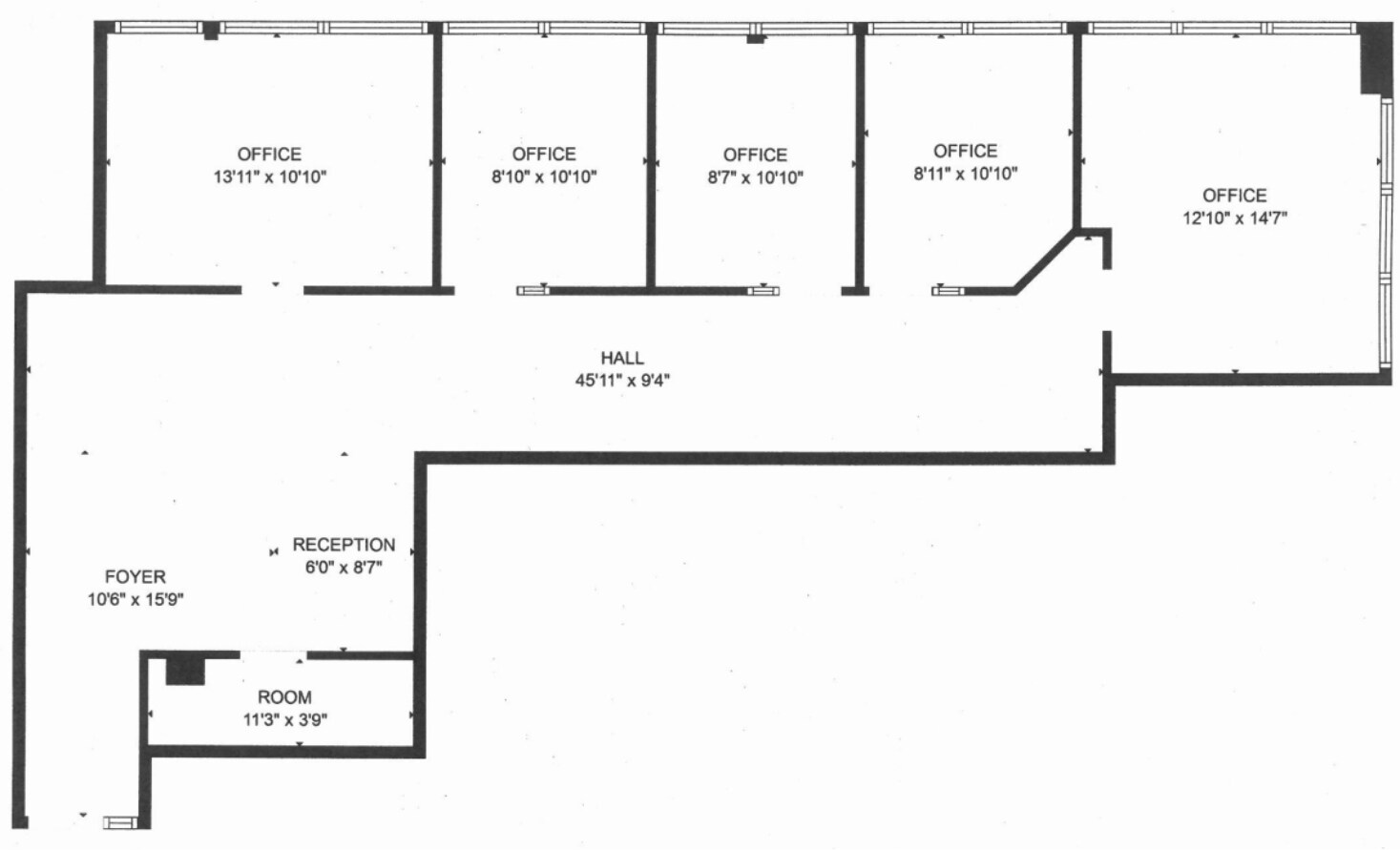 100 Grandview Rd, Braintree, MA à louer Plan d’étage– Image 1 sur 1