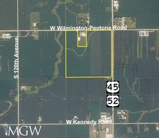 Plus de détails pour U.S. 45, Peotone, IL - Terrain à vendre