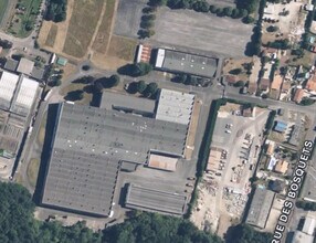 Angoulême, CHA - Vue aérienne  vue de carte