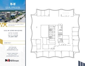 1415 W 22nd St, Oak Brook, IL à louer Plan d’étage– Image 1 sur 1