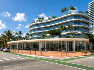 Plus de détails pour 1 Collins Ave, Miami Beach, FL - Local commercial à louer