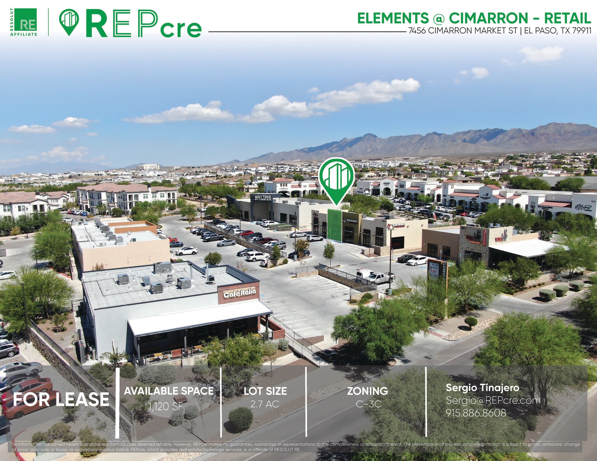 7456 Cimarron Market Ave, El Paso, TX à louer Photo de l’immeuble– Image 1 sur 2