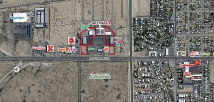 1431 N Arizona Blvd, Coolidge, AZ - VUE AÉRIENNE  vue de carte
