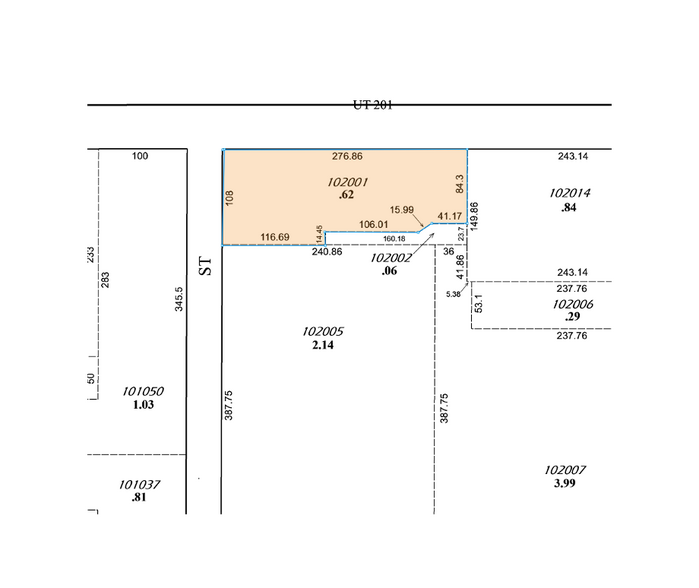 3115 W 2100 S, Salt Lake City, UT à louer - Plan cadastral – Image 3 sur 8