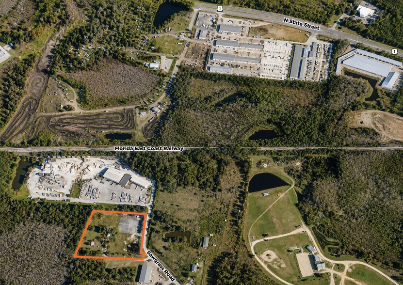 487 Sawgrass Rd, Bunnell, FL à louer - Aérien – Image 3 sur 5