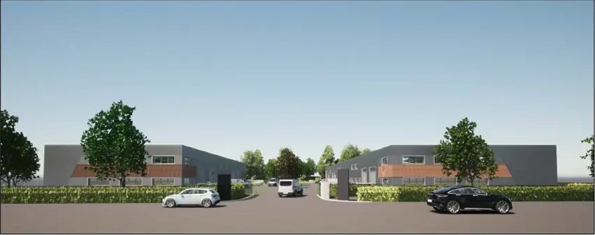 Local d'activités dans Saint-Brice-Courcelles à vendre - Photo de l’immeuble – Image 2 sur 7