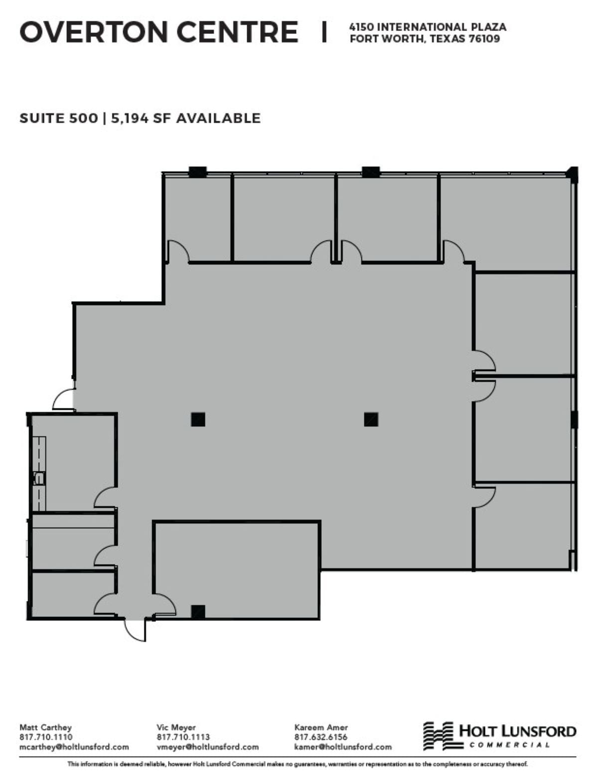 4150 International Plz, Fort Worth, TX à louer Plan d’étage– Image 1 sur 1