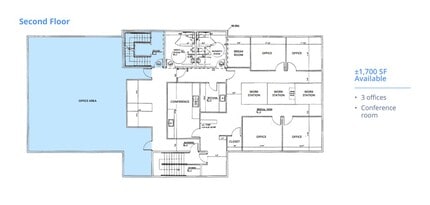 1310 Church St, Moscow, PA à louer Plan d’étage– Image 1 sur 1
