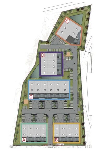 Local d'activités dans Marignane à vendre - Plan d’étage – Image 2 sur 3