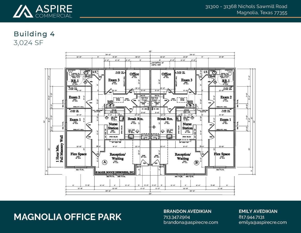 31300-31368 Nichols Sawmill Rd, Magnolia, TX 77355 - Lot 4B - - Plan d’étage - Image 2 of 2