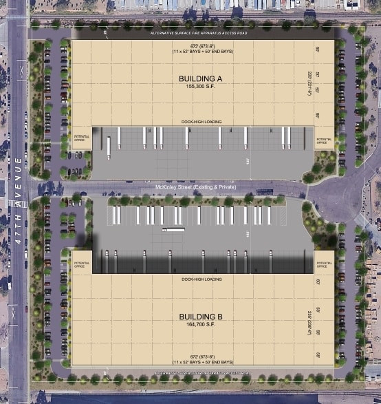 N 47th Ave & McKinley St, Phoenix, AZ à louer Photo de l’immeuble– Image 1 sur 1