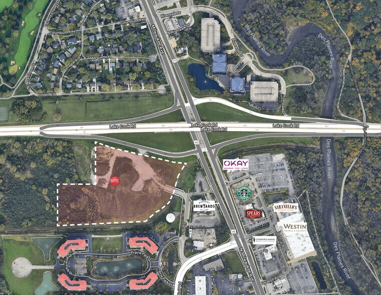 SWC of Lake Cook Rd & Milwaukee Ave, Wheeling, IL à vendre - Photo de l’immeuble – Image 1 sur 1