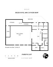 600 Cannery Row, Monterey, CA à louer Plan d’étage– Image 1 sur 3