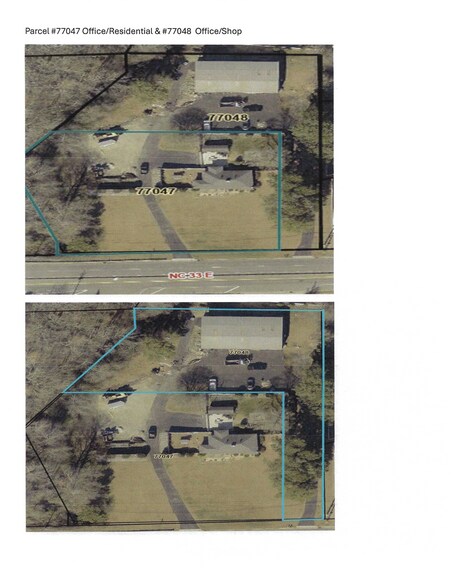 5063-5065 NC 33 E, Greenville NC portefeuille de 2 biens à vendre sur LoopNet.fr - Aérien – Image 3 sur 12