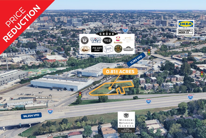 1600 S Vandeventer Ave, Saint Louis, MO à vendre - Aérien – Image 1 sur 2