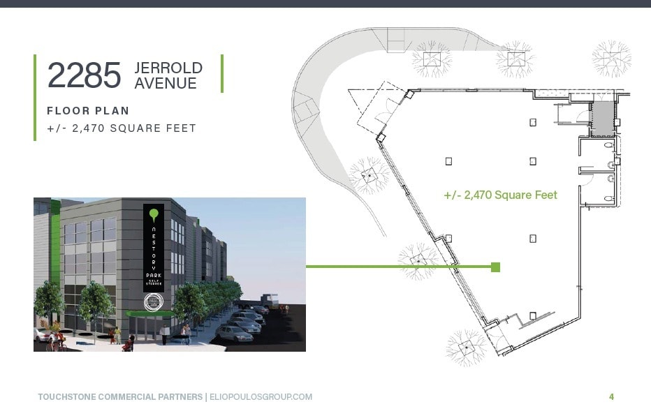 2285-2325 Jerrold Ave, San Francisco, CA à louer Plan d’étage– Image 1 sur 1
