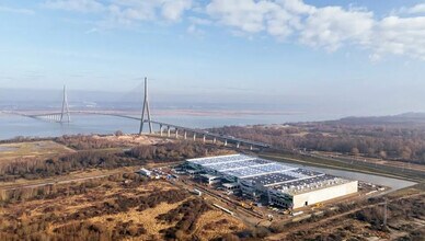 Honfleur - VUE AÉRIENNE vue de carte