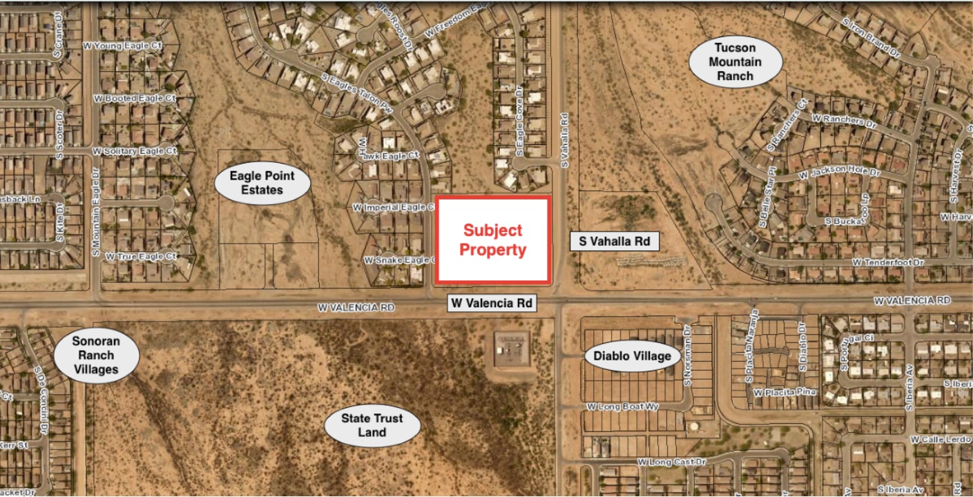7800 Valencia Road, Tucson, AZ à vendre Aérien– Image 1 sur 4