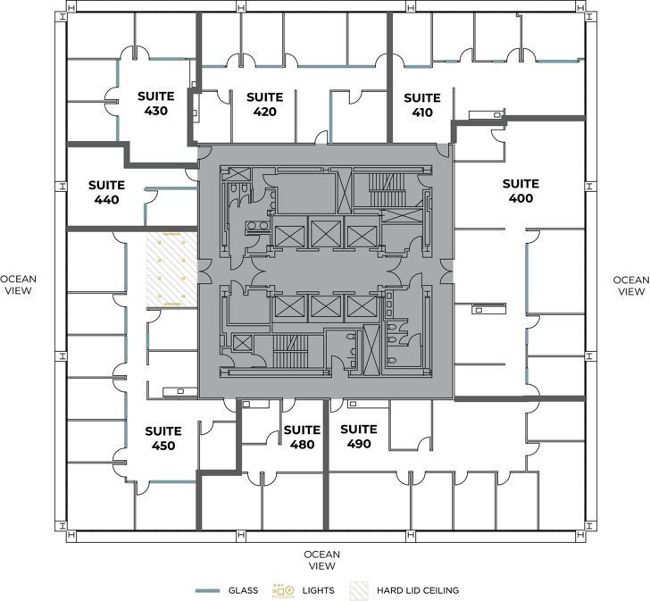 620 Newport Center Dr, Newport Beach, CA à louer Plan d’étage– Image 1 sur 1