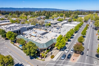 1105 El Camino Real, Menlo Park, CA - VUE AÉRIENNE  vue de carte