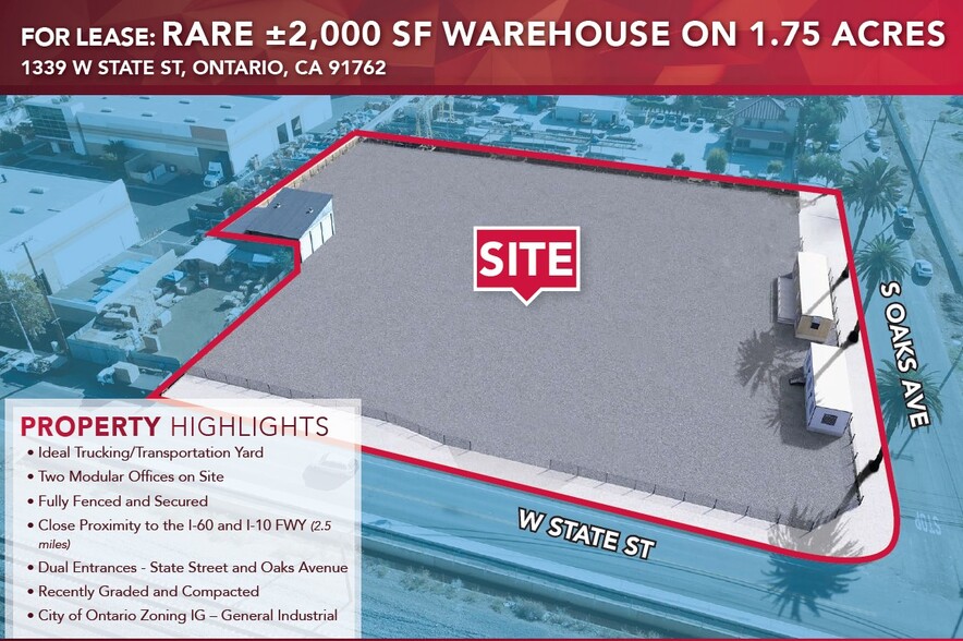 1339 W State St, Ontario, CA à louer - Photo de l’immeuble – Image 1 sur 4