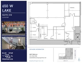 650 W Lake St, Chicago, IL à louer Plan d’étage– Image 1 sur 1