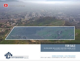 Plus de détails pour 22600 Echo Rd, Moreno Valley, CA - Terrain à vendre