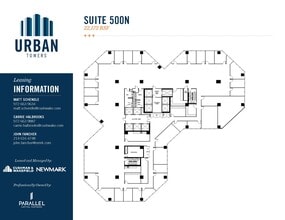 222 W Las Colinas Blvd, Irving, TX à louer Plan d’étage– Image 1 sur 1