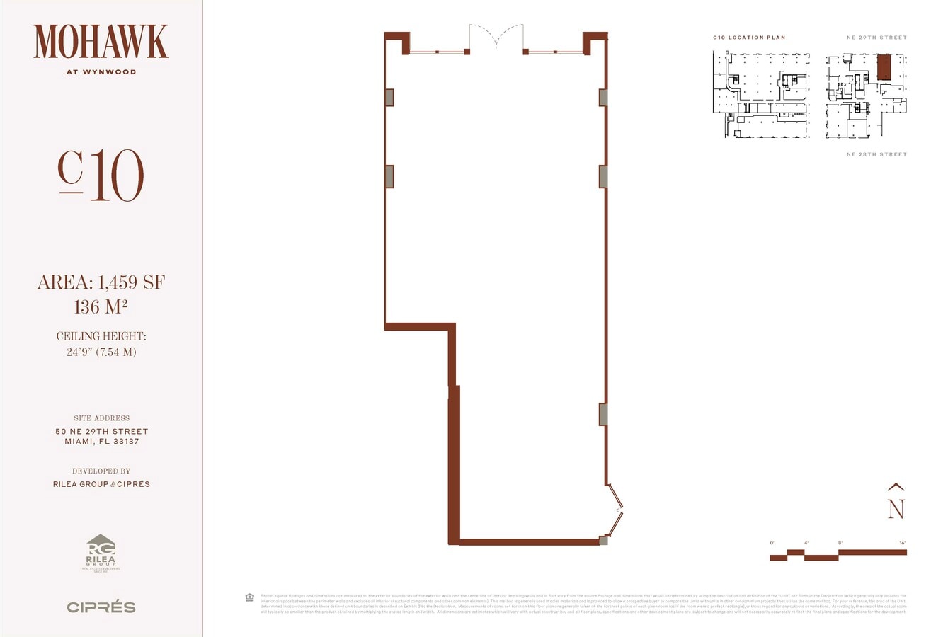 50 NE 29th St, Miami, FL 33137 - Lot C-10 -  - Plan d’étage - Image 1 of 1
