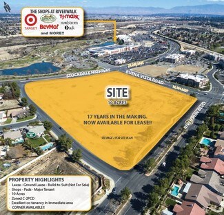 Plus de détails pour Buena Vista Rd, Bakersfield, CA - Local commercial à louer