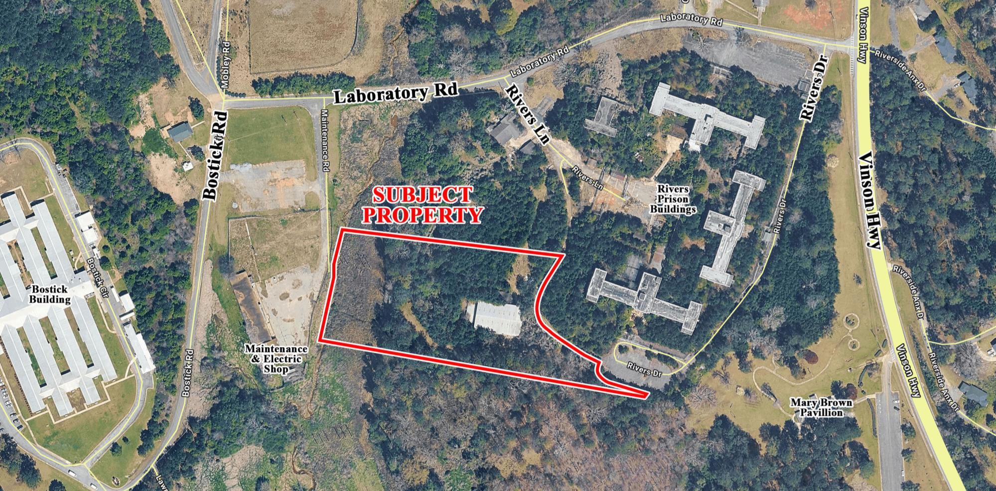 Rivers Lane, Off Laboratory Rd, Milledgeville, GA à vendre Photo principale– Image 1 sur 5
