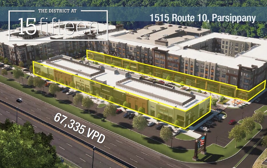 1515 NJ-10, Parsippany, NJ à louer - Photo de l’immeuble – Image 1 sur 6