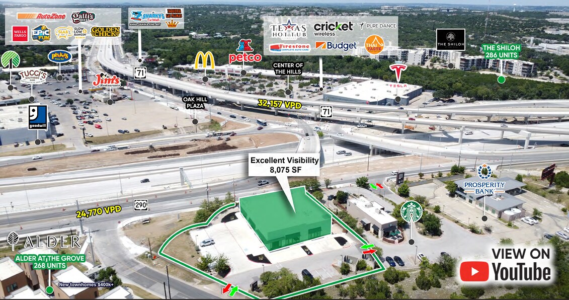 7027 W Highway 290, Austin, TX à louer Photo de l’immeuble– Image 1 sur 9