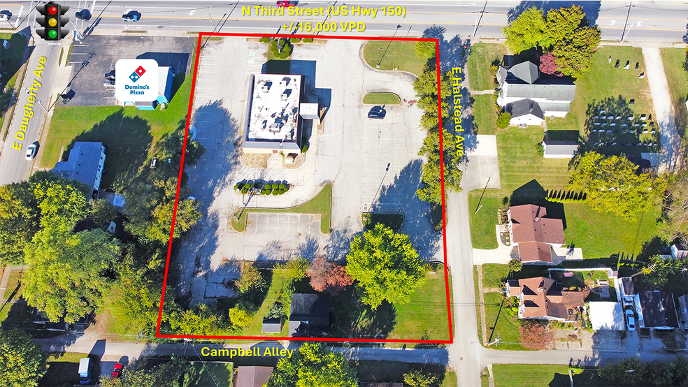 707 N 3rd St, Bardstown, KY à louer - Aérien – Image 3 sur 8