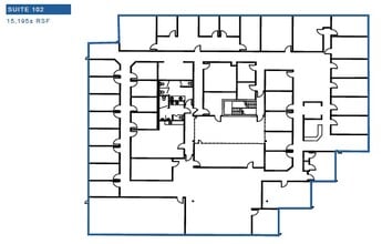 1680 W Shaw Ave, Fresno, CA à louer Plan d’étage– Image 1 sur 1