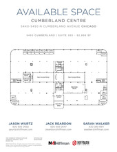 5440 N Cumberland Ave, Chicago, IL à louer Plan d’étage– Image 1 sur 1