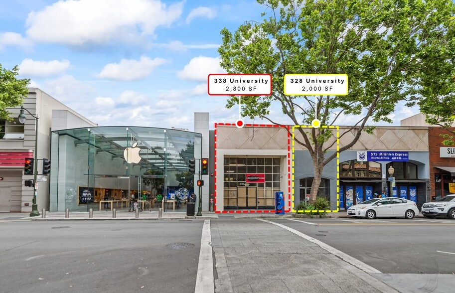 326-338 University Ave, Palo Alto, CA à louer - Photo de l’immeuble – Image 1 sur 37
