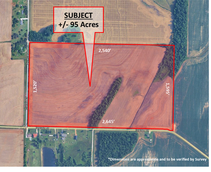 Sandlin Road & Ingram Road, Tanner, AL à vendre - Photo de l’immeuble – Image 2 sur 3