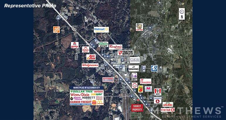 4350 Highway 280, Alexander City, AL à vendre - Photo de l’immeuble – Image 3 sur 3