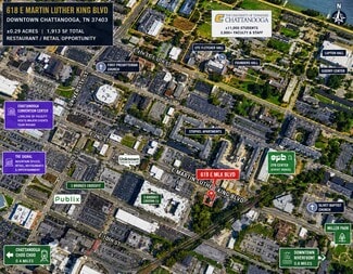 Plus de détails pour 618 E Martin L King Blvd, Chattanooga, TN - Terrain à vendre