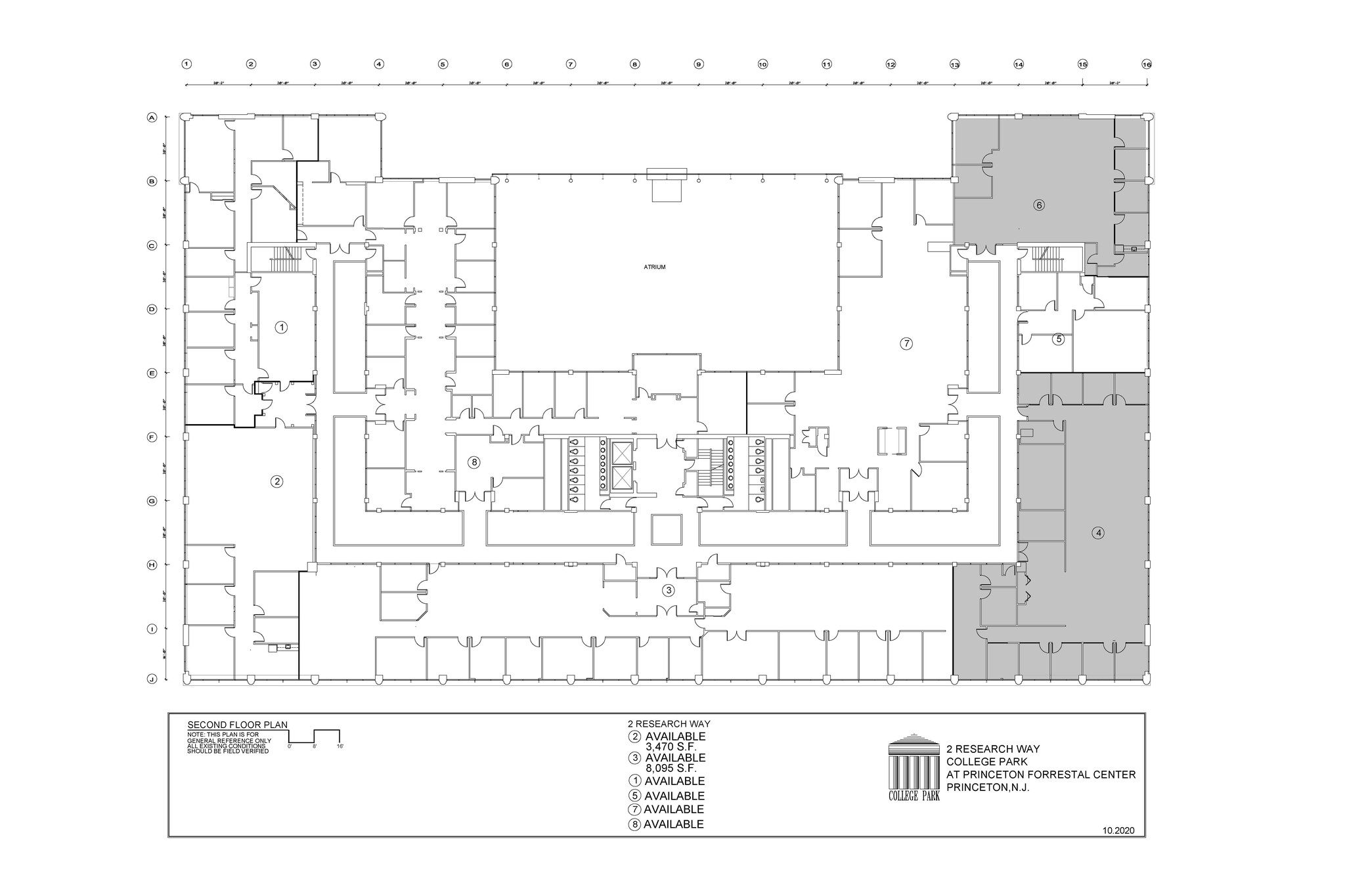4 Research Way, Princeton, NJ à louer Plan d’étage– Image 1 sur 1