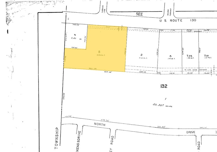 8008 Route 130, Delran, NJ à louer - Plan cadastral – Image 3 sur 3