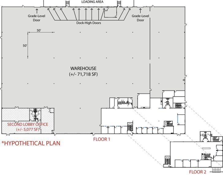 14440 Myford Rd, Irvine, CA à louer Plan d’étage– Image 1 sur 1