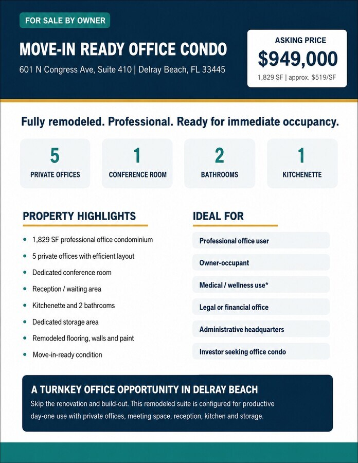 601 N Congress Ave, Delray Beach, FL 33445 - Lot 410 - - Autre - Image 1 of 6