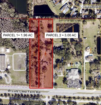 Plus de détails pour 5305 W Lutz Lake Fern Rd, Lutz, FL - Terrain à vendre