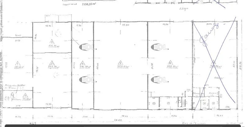 Industriel/Logistique dans Saint-Malo à louer - Plan d’étage – Image 3 sur 3