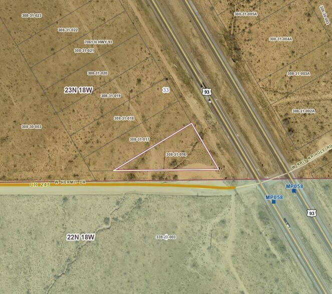 308-31-016 Highway 93, Golden Valley, AZ à vendre - Photo principale – Image 1 sur 1