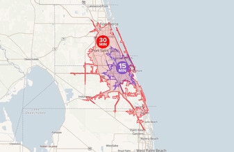 55 SE Ocean Blvd, Stuart, FL à louer Carte– Image 2 sur 2